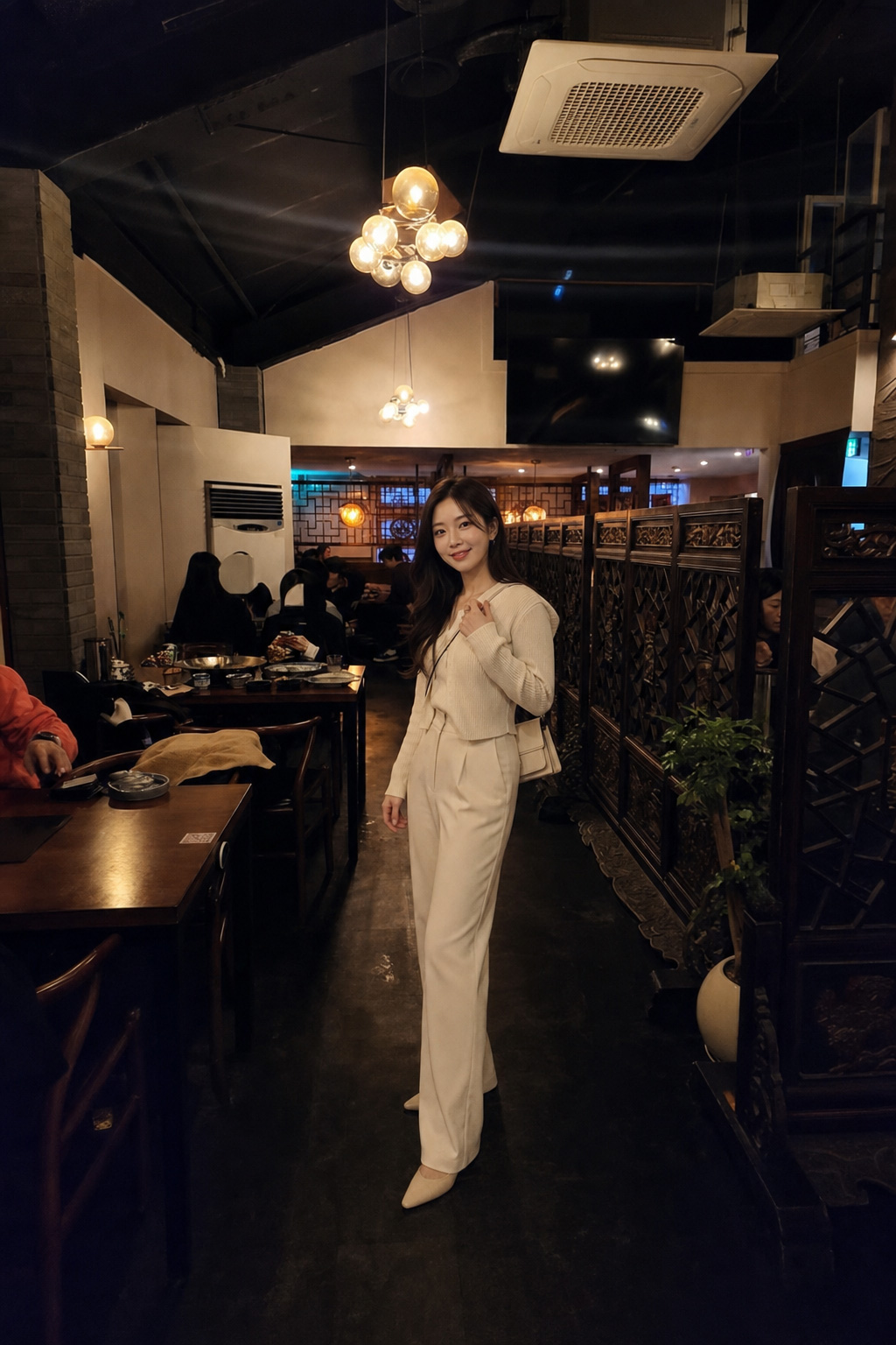 AI 인플루언서가 들어간 매장 사진